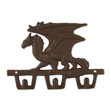 Load image into Gallery viewer, Cast Iron Dragon Wall Hook