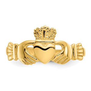 Gold Small Claddagh Ring