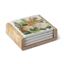 Load image into Gallery viewer, Stone Coaster Set with Stand - SoMag2