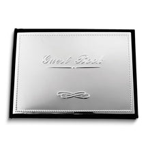 Load image into Gallery viewer, Silver-plated Wedding Guest Book