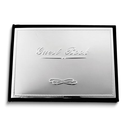 Silver-plated Wedding Guest Book