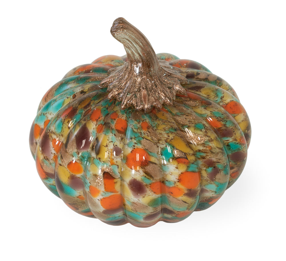 Small Glass Pumpkin - The Southern Magnolia Too