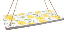 Load image into Gallery viewer, Ceramic Lemon Hanging Wall Shelf Set - SoMag2
