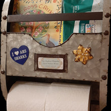 Load image into Gallery viewer, Metal Bathroom Toilet Paper Holder - The Southern Magnolia Too