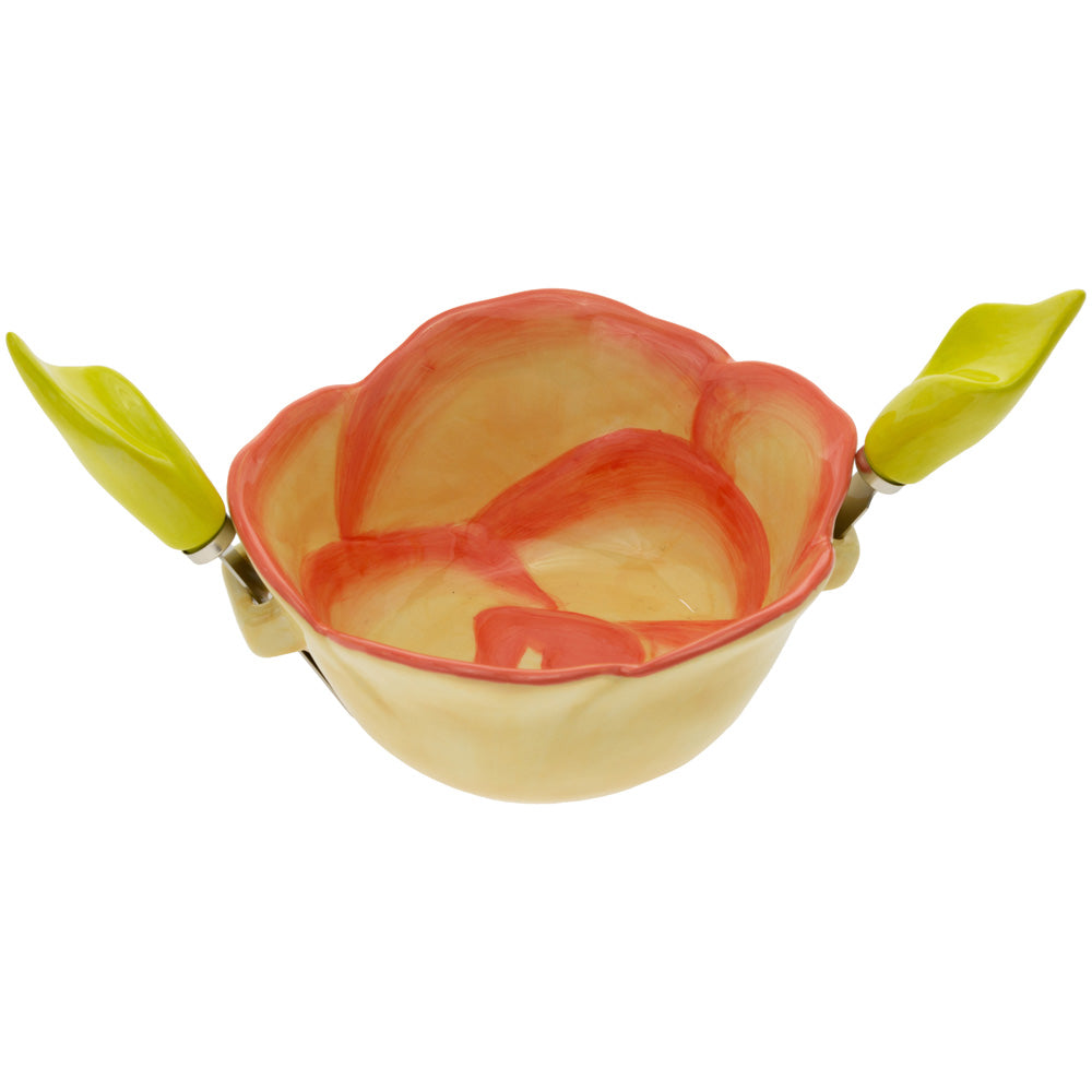 Flower Party Bowl and Spreader Set - The Southern Magnolia Too