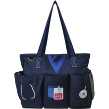 Load image into Gallery viewer, Nurse Doctor Scrub Organizer Tote Bag