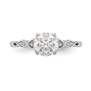 White Gold Diamond Engagement Ring - SoMag2