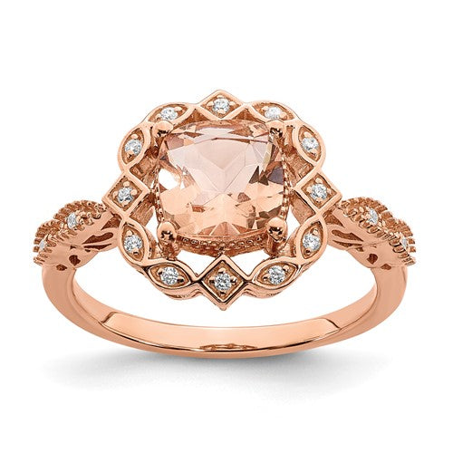 Morganite Engagement Ring