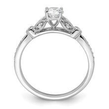 Load image into Gallery viewer, White Gold Diamond Engagement Diamond Ring