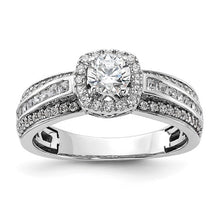 Load image into Gallery viewer, White Gold Diamond Engagement Ring