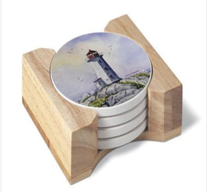 Stone Coaster Set with Stand - SoMag2