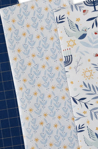 Hanukkah Printed Kitchen Towels Set - The Southern Magnolia Too