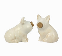 Load image into Gallery viewer, Ceramic Pig Salt and Pepper Shaker Set - The Southern Magnolia Too