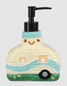 Ceramic Camper Soap or Lotion Dispenser