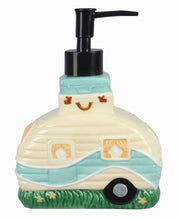 Load image into Gallery viewer, Ceramic Camper Soap or Lotion Dispenser