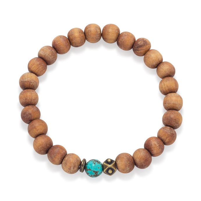 Wood Bead Fashion Stretch Bracelet - SoMag2