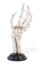 Load image into Gallery viewer, Skeleton Hands with Taper Candle Set - The Southern Magnolia Too