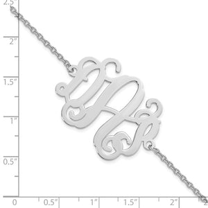 Sterling Silver Monogram Bracelet - SoMag2