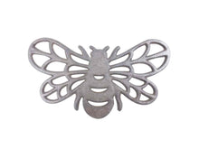 Load image into Gallery viewer, Silver Polished Cast Aluminum Bee Trivet