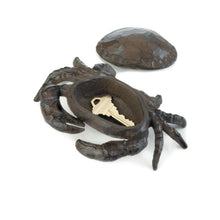 Load image into Gallery viewer, Cast Iron Crab Key Hider - The Southern Magnolia Too