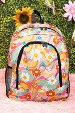 Load image into Gallery viewer, Large Canvas Print School Backpack