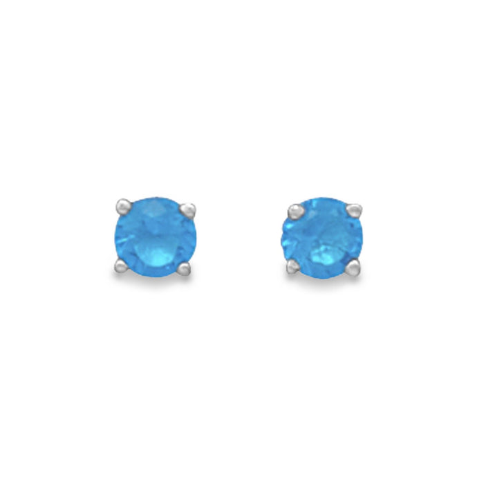 December Birthstone Stud Earrings - SoMag2