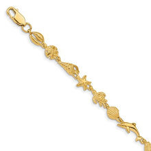 Load image into Gallery viewer, Gold Sea Life Bracelet - SoMag2