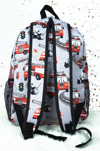 Large Canvas Print School Backpack