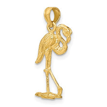 Load image into Gallery viewer, Gold Polished Flamingo Pendant - SoMag2