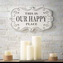 Load image into Gallery viewer, Our Happy Place Wall Sign - SoMag2