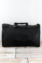 Load image into Gallery viewer, Personalized Vegan Leather Weekender Leather Duffle Bag - SoMag2