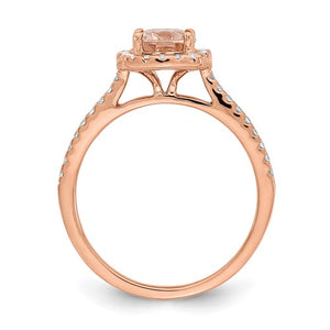 Morganite Engagement Ring - SoMag2