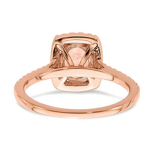 Morganite Engagement Ring - SoMag2