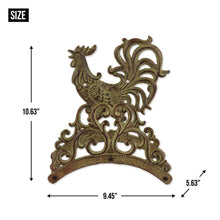 Load image into Gallery viewer, Rooster Cast Iron Hose Hanger - The Southern Magnolia Too