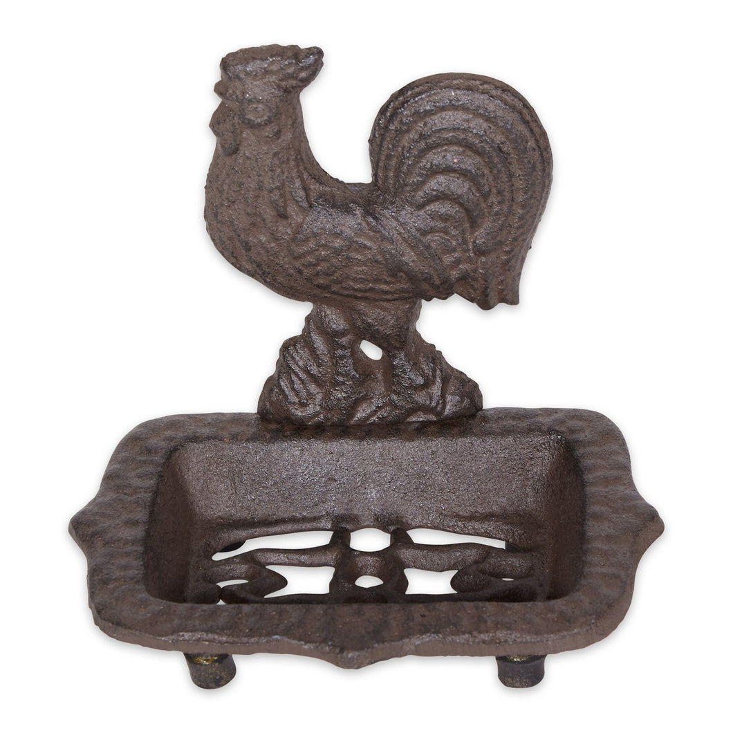 Rooster Cast Iron Soap Dish - The Southern Magnolia Too
