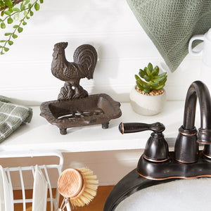 Rooster Cast Iron Soap Dish - The Southern Magnolia Too